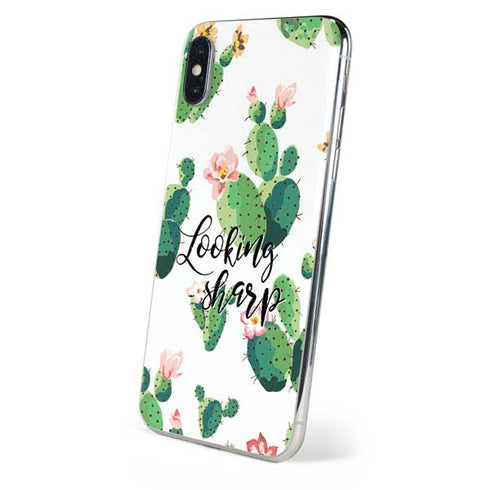 Looking Sharp iPhone X Skin