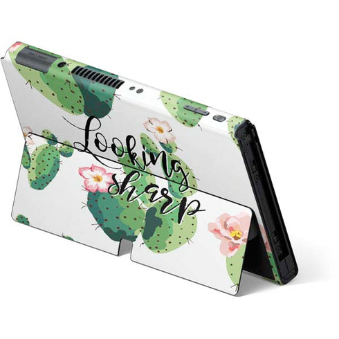 Looking Sharp Nintendo Switch OLED (2021) Skin