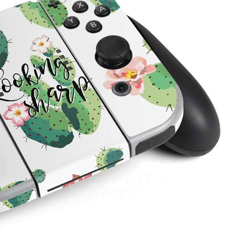 Looking Sharp Nintendo Switch OLED (2021) Skin