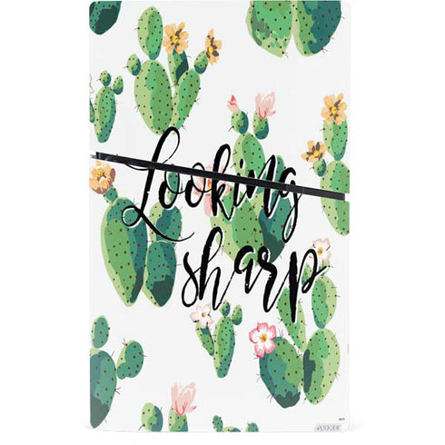 Looking Sharp PS5 Slim Digital Edition Console Skin