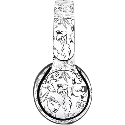 Looney Tunes Looney Squad Black and White Grid Beats Solo Pro Skin