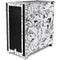 Looney Tunes Looney Squad Black and White Grid Corsair 4000D Tempered Glass Mid-Tower ATX Case Skin