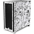 Looney Tunes Looney Squad Black and White Grid Corsair 4000D Tempered Glass Mid-Tower ATX Case Skin