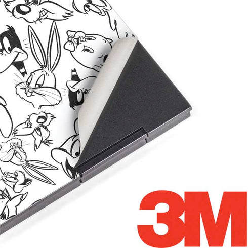 Looney Tunes Looney Squad Black and White Grid HP Envy Skin