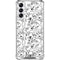 Looney Tunes Looney Squad Black and White Grid Galaxy A14 5G Clear Case