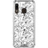Looney Tunes Looney Squad Black and White Grid Galaxy A30 Clear Case