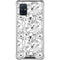 Looney Tunes Looney Squad Black and White Grid Galaxy A71 5G Clear Case