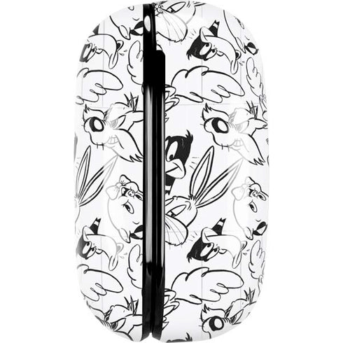 Looney Tunes Looney Squad Black and White Grid Galaxy Buds Pro Skin