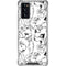 Looney Tunes Looney Squad Black and White Grid Galaxy Note20 5G Clear Case