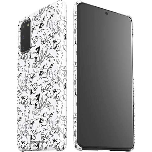 Looney Tunes Looney Squad Black and White Grid Galaxy S20 Lite Case