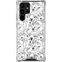 Looney Tunes Looney Squad Black and White Grid Galaxy S22 Ultra Clear Case
