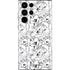 Looney Tunes Looney Squad Black and White Grid Galaxy S22 Ultra Skin