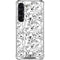 Looney Tunes Looney Squad Black and White Grid Galaxy S23 Clear Case