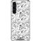 Looney Tunes Looney Squad Black and White Grid Galaxy S23 Plus Clear Case
