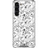 Looney Tunes Looney Squad Black and White Grid Galaxy S23 Plus Clear Case