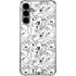 Looney Tunes Looney Squad Black and White Grid Galaxy S24 Plus Clear Case