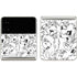 Looney Tunes Looney Squad Black and White Grid Galaxy Z Flip3 5G Skin