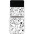 Looney Tunes Looney Squad Black and White Grid Galaxy Z Flip4 5G Skin