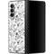 Looney Tunes Looney Squad Black and White Grid Galaxy Z Fold3 5G Skin