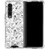 Looney Tunes Looney Squad Black and White Grid Galaxy Z Fold4 5G Clear Case