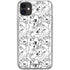 Looney Tunes Looney Squad Black and White Grid iPhone 11 Clear Case