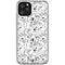 Looney Tunes Looney Squad Black and White Grid iPhone 11 Pro Clear Case