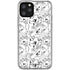 Looney Tunes Looney Squad Black and White Grid iPhone 11 Pro Clear Case
