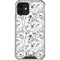 Looney Tunes Looney Squad Black and White Grid iPhone 12 Clear Case