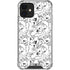 Looney Tunes Looney Squad Black and White Grid iPhone 12 Clear Case