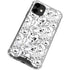 Looney Tunes Looney Squad Black and White Grid iPhone 12 Clear Case