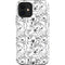 Looney Tunes Looney Squad Black and White Grid iPhone 12 Impact Case