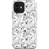 Looney Tunes Looney Squad Black and White Grid iPhone 12 Impact Case