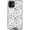 Looney Tunes Looney Squad Black and White Grid iPhone 12 Mini Clear Case
