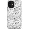 Looney Tunes Looney Squad Black and White Grid iPhone 12 Mini Impact Case