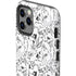Looney Tunes Looney Squad Black and White Grid iPhone 12 Pro Max Impact Case