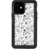 Looney Tunes Looney Squad Black and White Grid iPhone 12 Waterproof Case