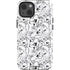 Looney Tunes Looney Squad Black and White Grid iPhone 13 Impact Case