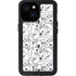 Looney Tunes Looney Squad Black and White Grid iPhone 13 Mini Waterproof Case