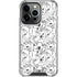 Looney Tunes Looney Squad Black and White Grid iPhone 13 Pro Clear Case