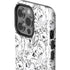 Looney Tunes Looney Squad Black and White Grid iPhone 13 Pro Impact Case