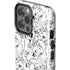 Looney Tunes Looney Squad Black and White Grid iPhone 13 Pro Max Impact Case