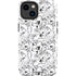 Looney Tunes Looney Squad Black and White Grid iPhone 14 Plus Impact Case