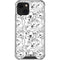 Looney Tunes Looney Squad Black and White Grid iPhone 14 Plus Clear Case