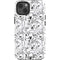 Looney Tunes Looney Squad Black and White Grid iPhone 14 Impact Case