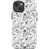 Looney Tunes Looney Squad Black and White Grid iPhone 14 Impact Case