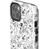 Looney Tunes Looney Squad Black and White Grid iPhone 14 Impact Case