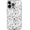 Looney Tunes Looney Squad Black and White Grid iPhone 15 Pro Skin