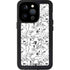 Looney Tunes Looney Squad Black and White Grid iPhone 14 Pro Waterproof Case