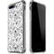 Looney Tunes Looney Squad Black and White Grid iPhone 7/8 Plus Clear Case