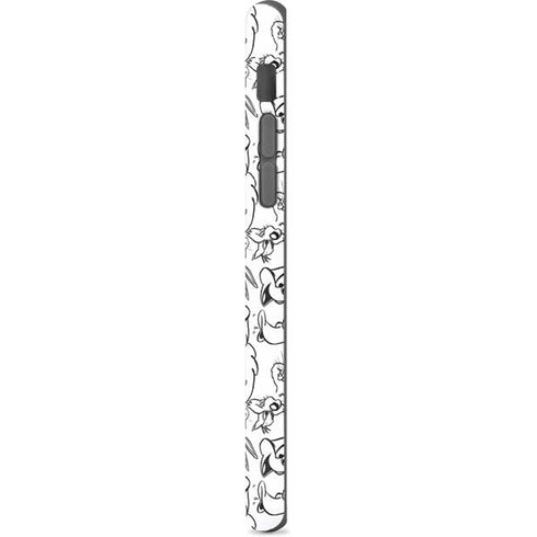 Looney Tunes Looney Squad Black and White Grid iPhone 8 Pro Case